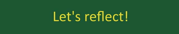 Lets reflect