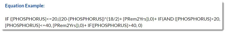 Spatial Equation Example