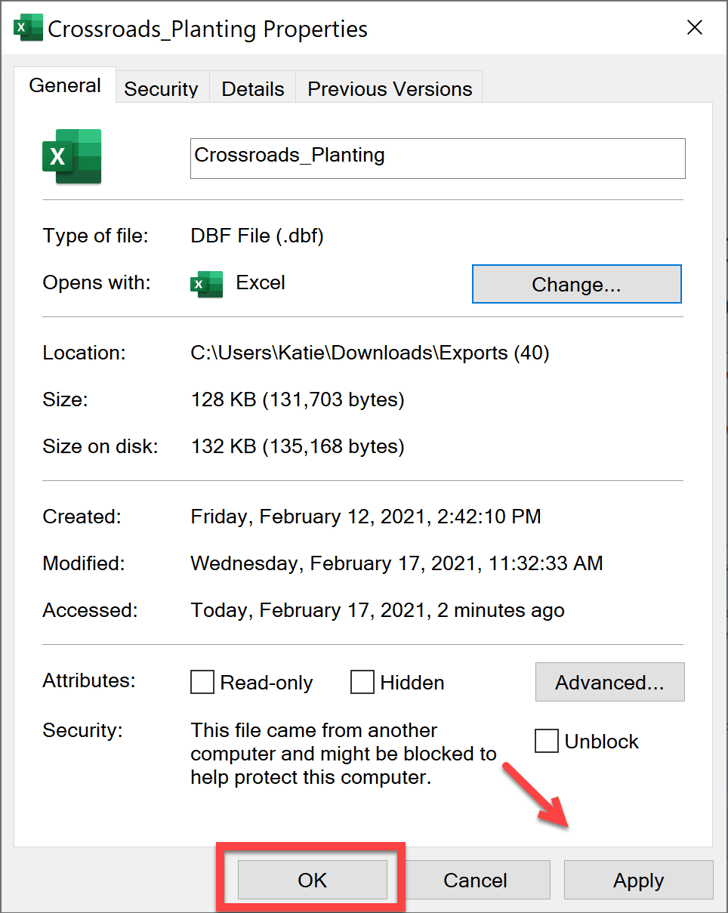 How to open a dbf with microsoft excel